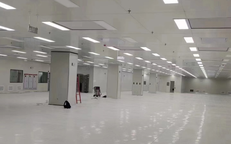 金山區新能源廠房萬級無塵車間裝修凈化工程-上海榮欽建筑裝飾工程公司