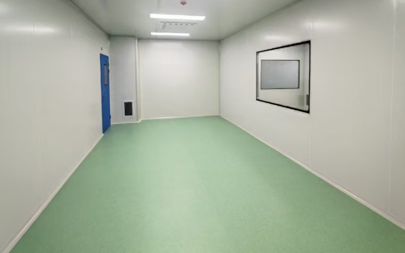 嘉定電子工廠裝修十萬級潔凈無塵車間裝修凈化改造工程-上海榮欽裝修公司