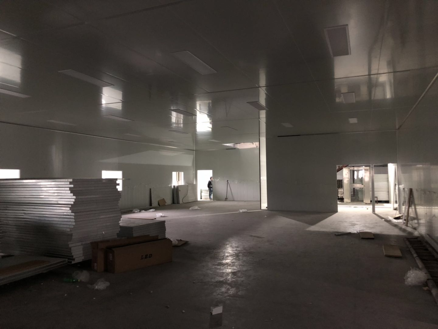 松江食品廠房裝修