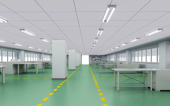 無錫新區服裝廠廠房裝修